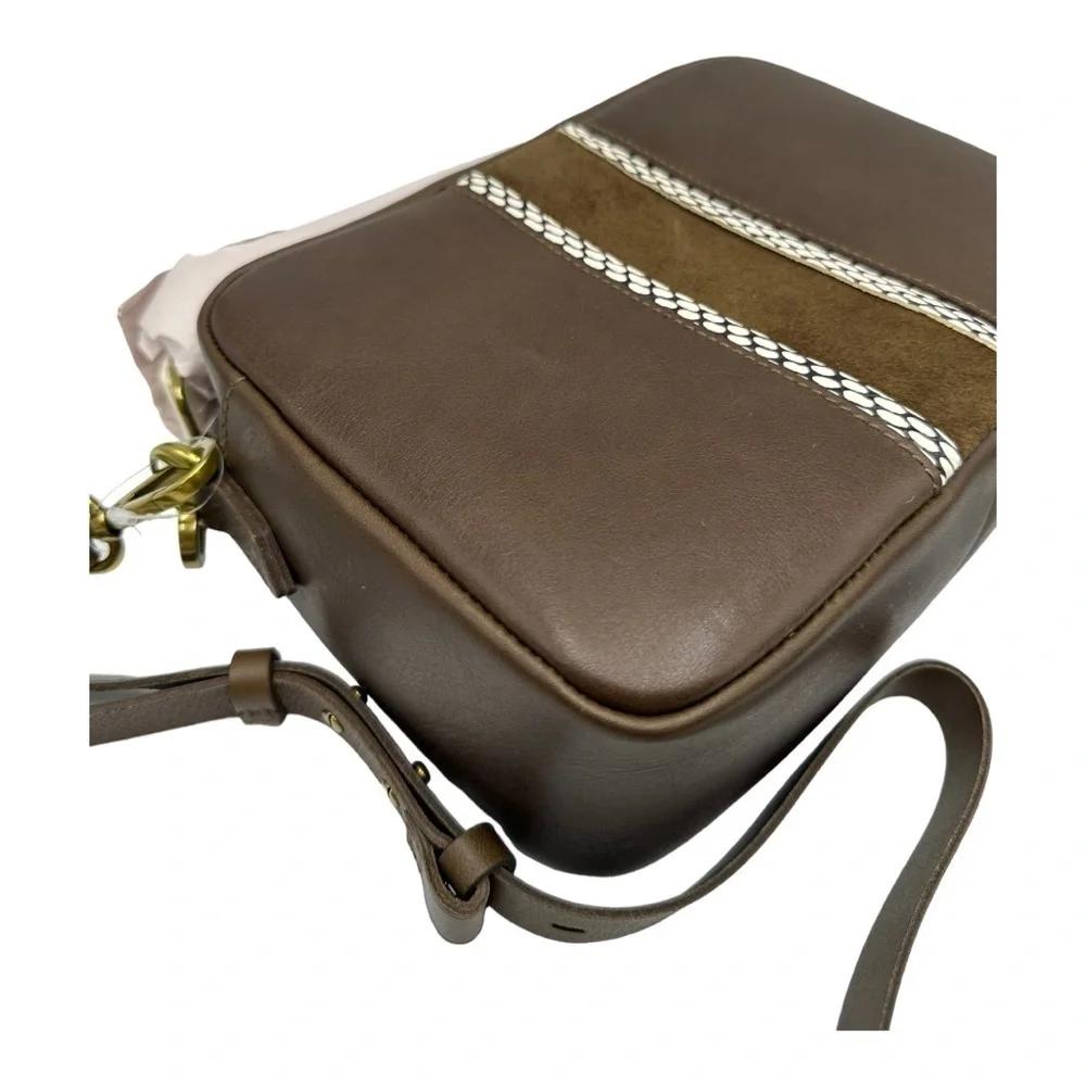 Madewell The Large Transport Camera Bag: Suede Inset Edition